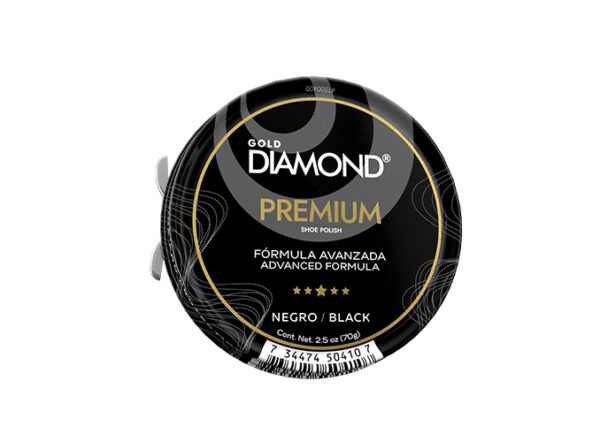 Gold Diamond Premium pasta color negro 70g - Imagen 2