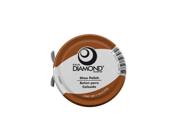 Gold Diamond Betún Pasta Marrón Medio 31g