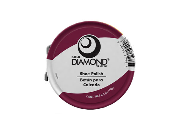 Gold Diamond Betún Pasta Rojo Vino 70g